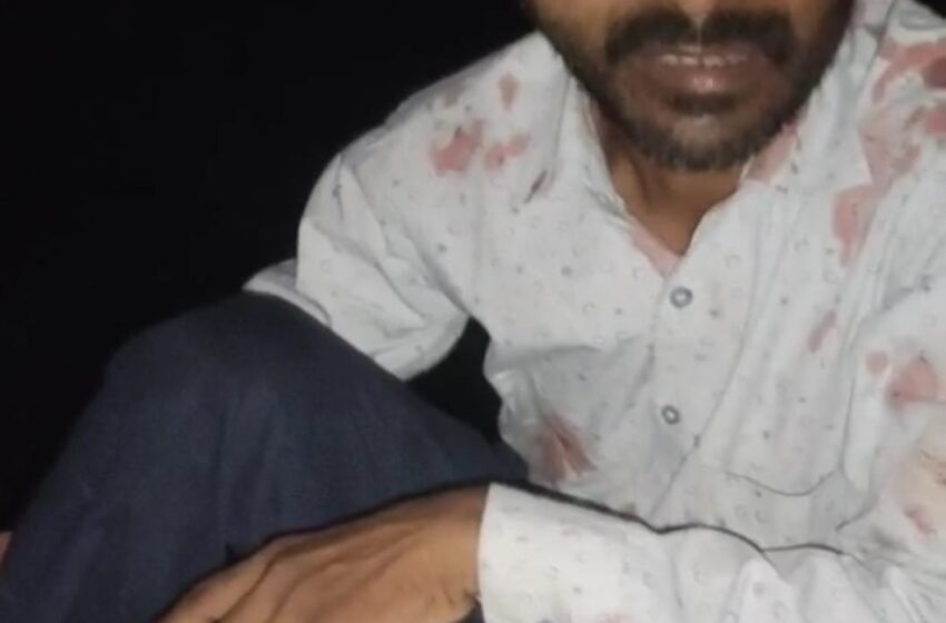  बाइक सवार तीन युवाओं को दबंगों ने लाठी डंडों से पीटा,एक कानपुर रेफर…।।