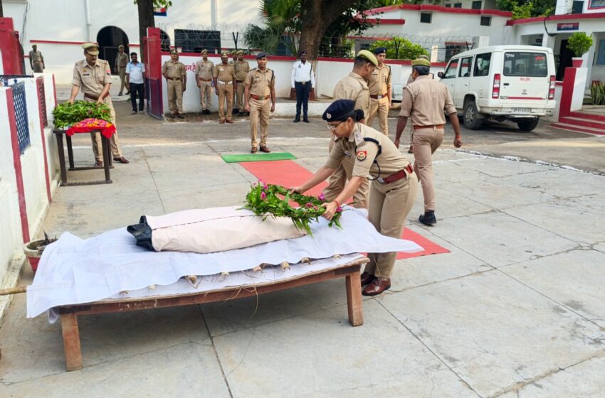  नेरो डॉग को हमीरपुर पुलिस की भावभीनी श्रद्धांजलि…।।