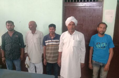 वर्षजसवंतनगर पुलिस द्वारा पांच अभियुक्त गिरफ्तार, B.N.S.S. की विभिन्न धाराओं में मुकदमा दर्ज