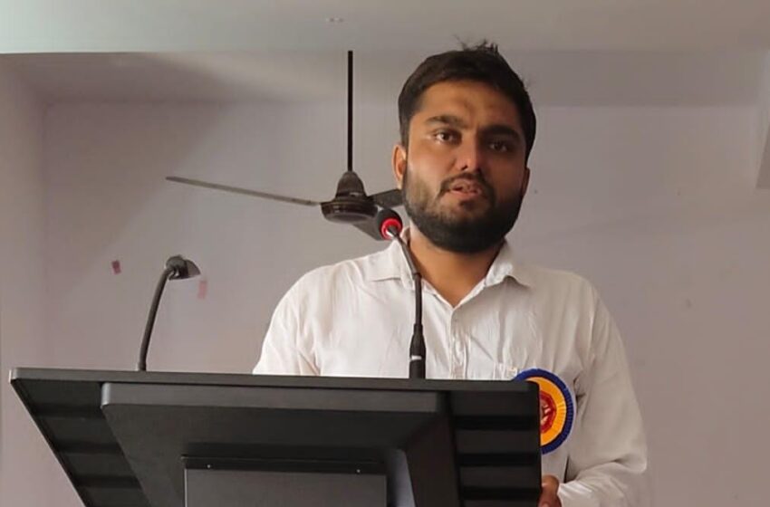  नशा मुक्त भारत अभियान: नगला तौर निवासी ऋषभ पाठक विशेष जागरूकता इकाई में नामित
