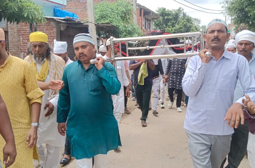  मरहूम मुस्ताक अली ने फानी दुनिया से किया कूच