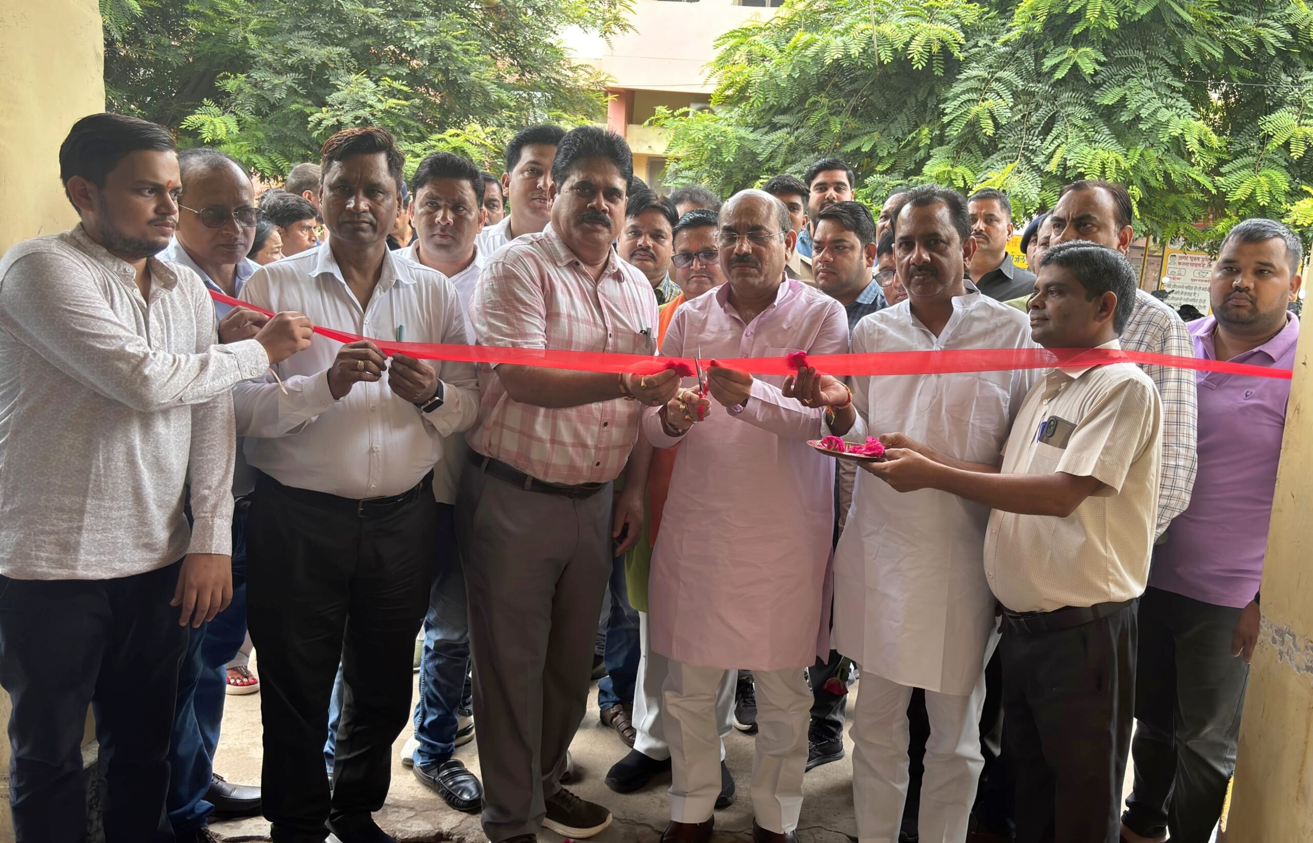 डॉ. भीमराव अंबेडकर संयुक्त चिकित्सालय में फाइलेरिया रोधी दवा वितरण अभियान का शुभारंभ___________________