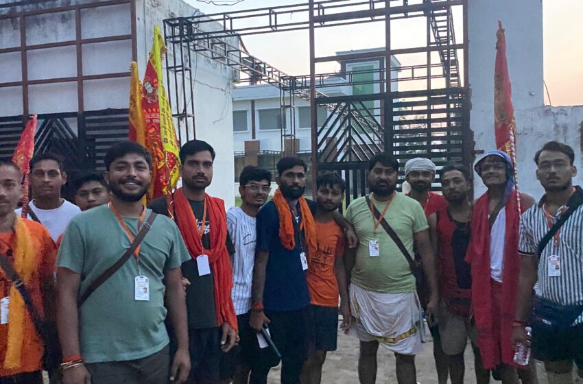  जालौन से प्रारम्भ हुई श्री मेहंदीपुर बालाजी धाम की तृतीय पैदल यात्रा——