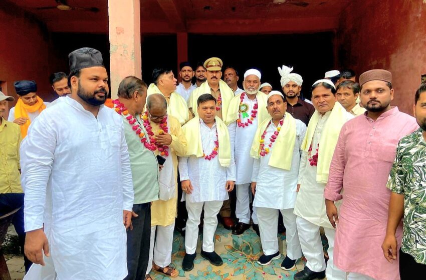  जसवंतनगर में बारावफात का जुलूस परंपरागत तरीके से निकाला गया