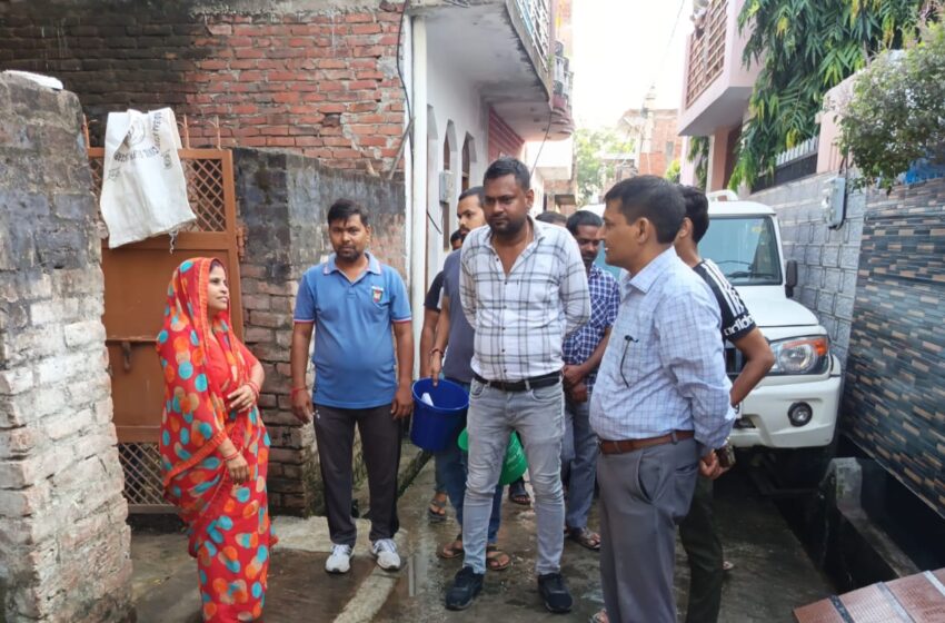  रेलमंडी पश्चिमी वार्ड 10 में चला स्वच्छता अभियान